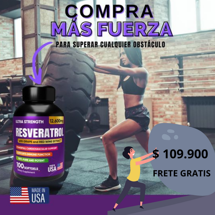 RejuvaVita - Resveratrol x 100 softgels