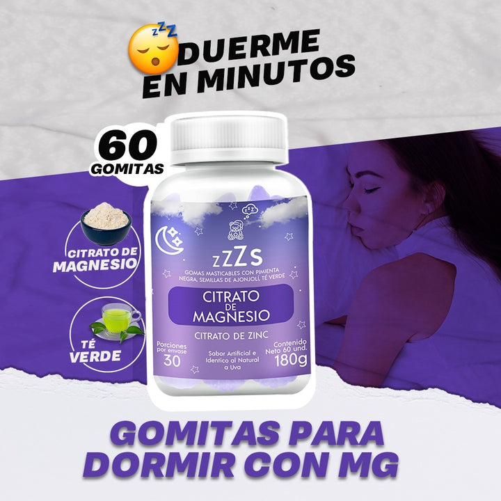 GOMITAS PARA DORMIR - ¡COMPRA 1 Y LLEVA 2 UNIDADES!