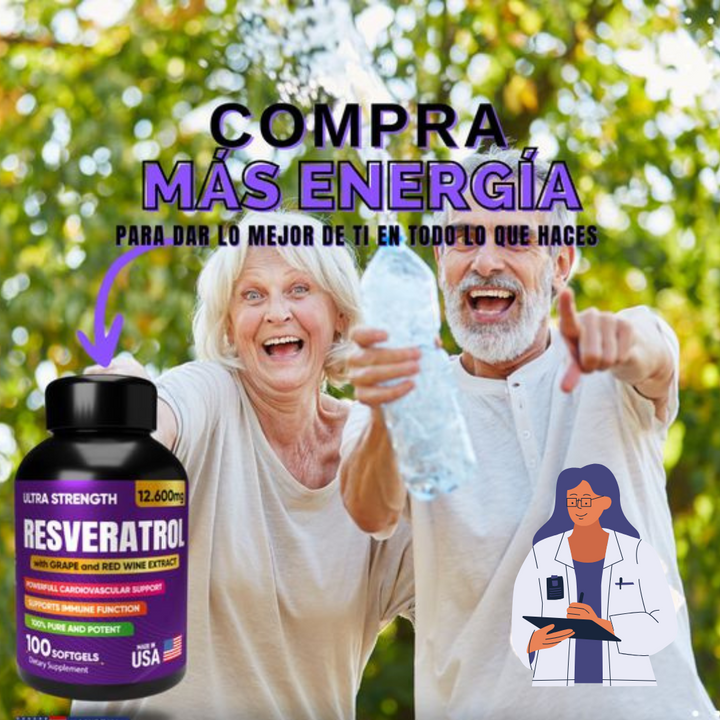 RejuvaVita - Resveratrol x 100 softgels