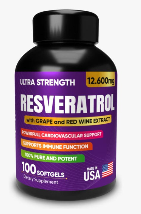 RejuvaVita - Resveratrol x 100 softgels