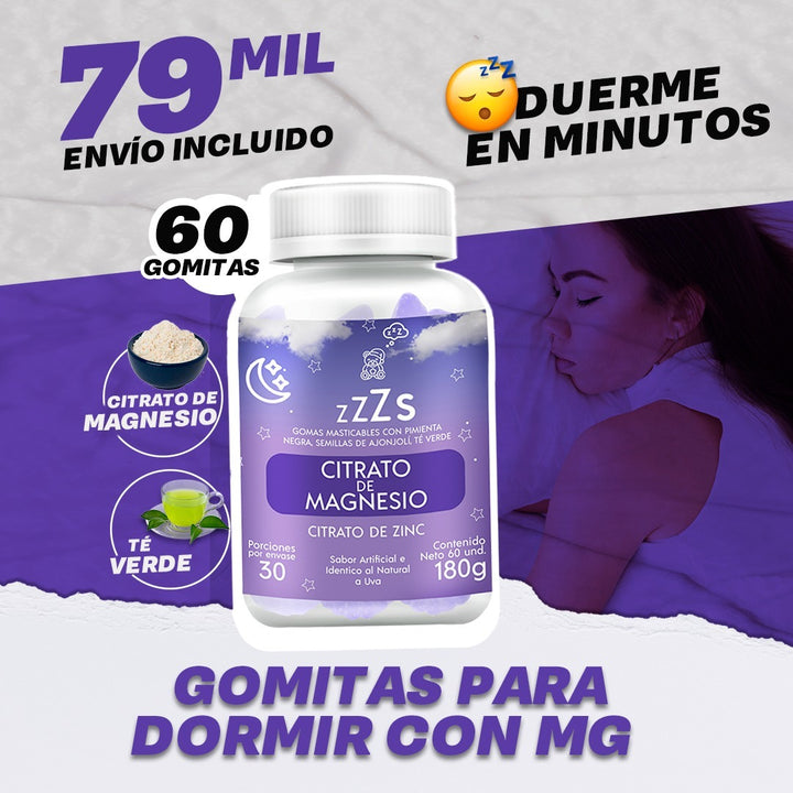 GOMITAS PARA DORMIR - ¡COMPRA 1 Y LLEVA 2 UNIDADES!