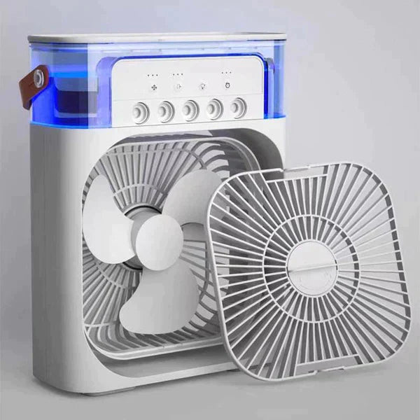 Mini ventilador 3 en 1 de escritorio móvil