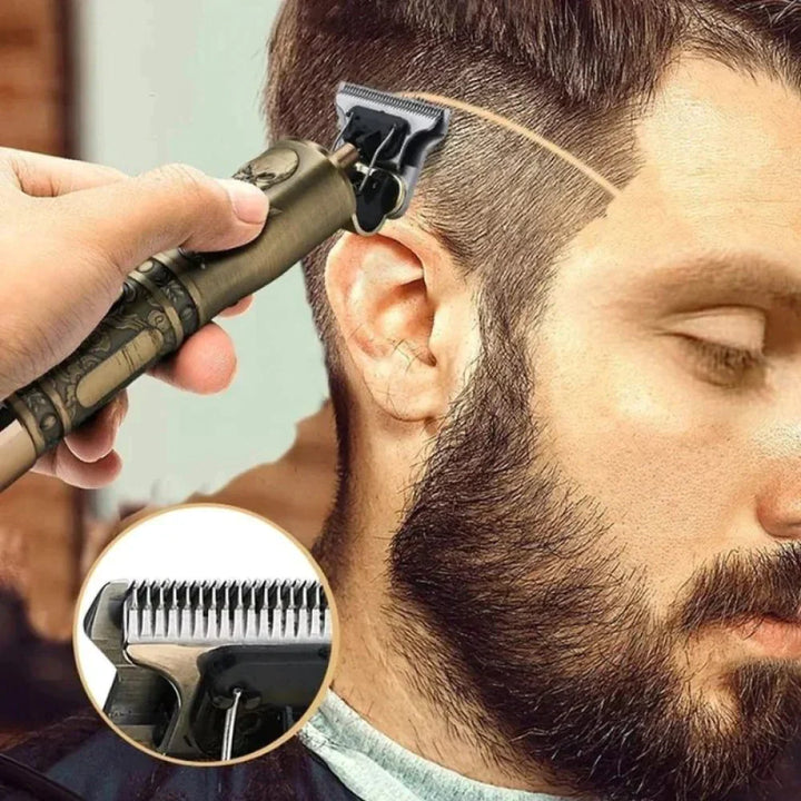 Cortadora de pelo de barba profesional recargable T9